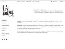 Tablet Screenshot of labackbeat.com